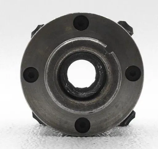 3" 4-jaw lathe chuck, 5C collet mount - Image 7
