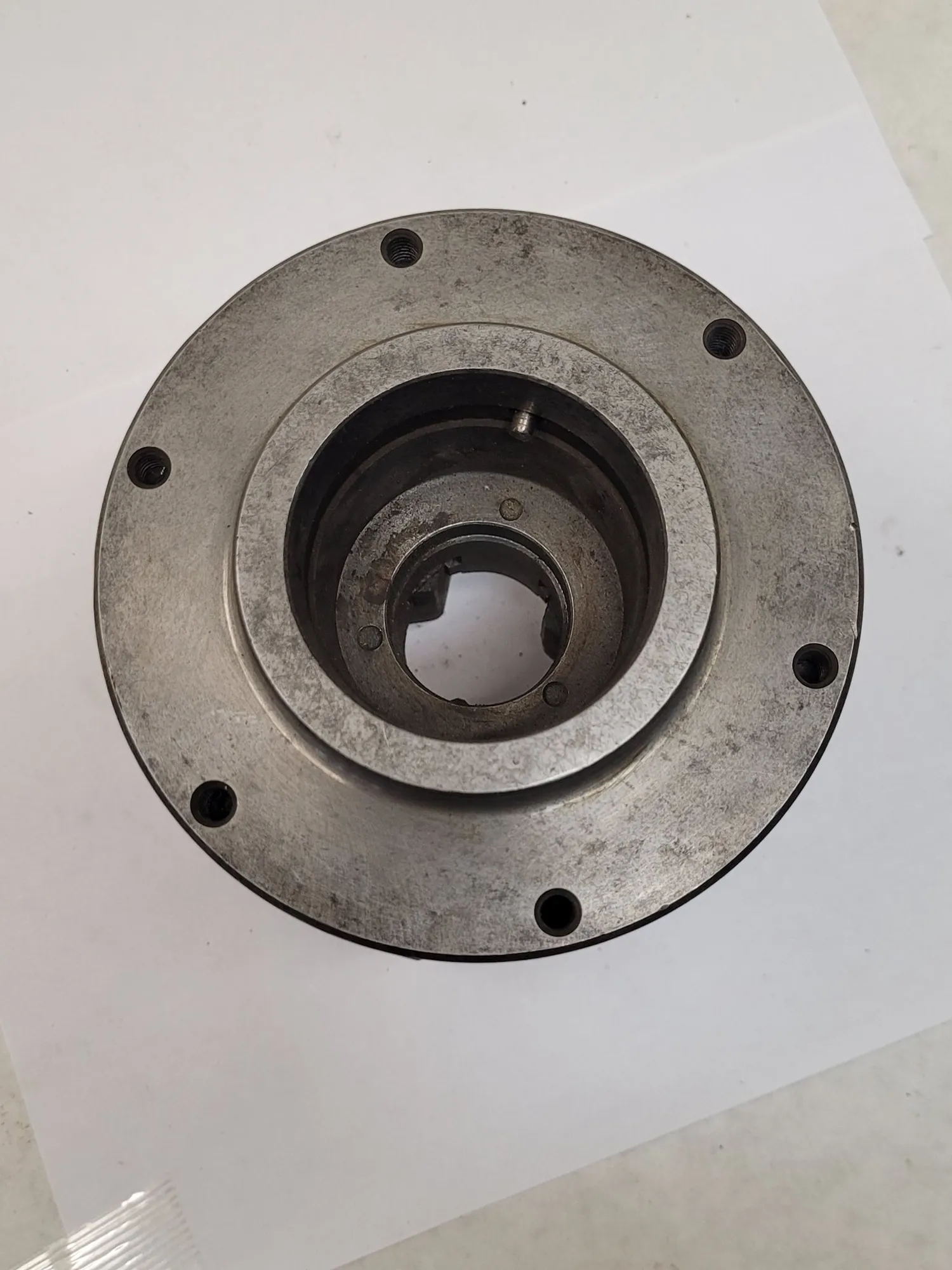 5" Hardinge, 3-jaw lathe chuck - Image 8