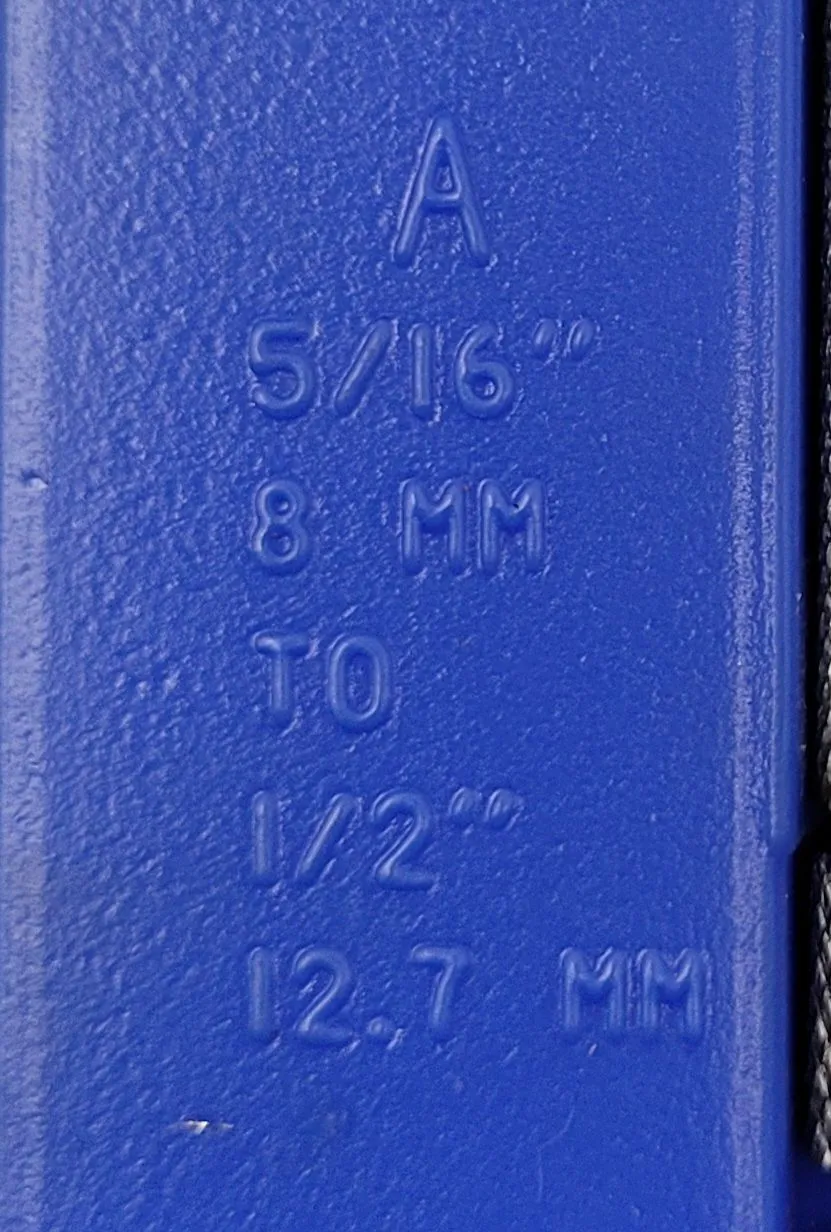 Accupro, telescope gauge set, gauges A, B, D, F present, missing C and E - Image 4