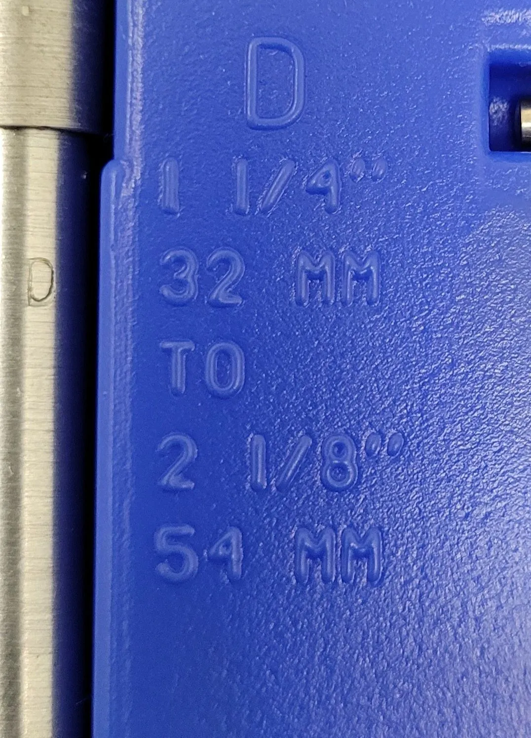 Accupro, telescope gauge set, gauges A, B, D, F present, missing C and E - Image 5