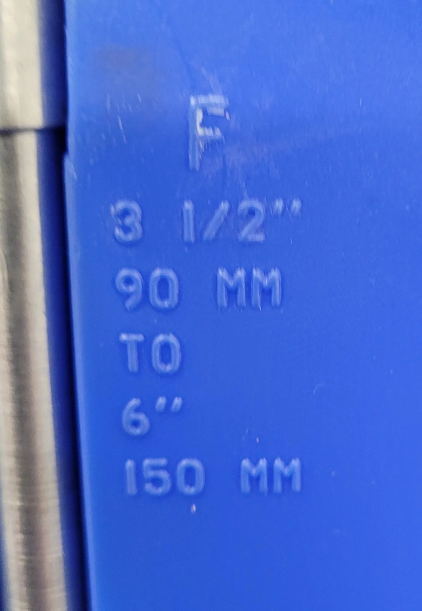 Accupro, telescope gauge set, gauges A, B, D, F present, missing C and E - Image 6