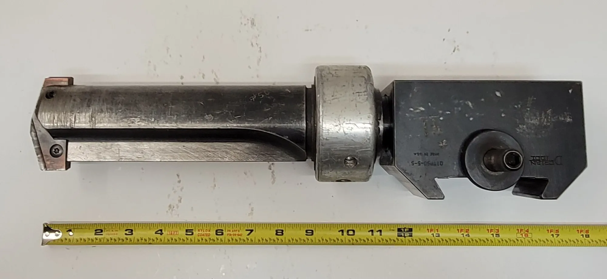 Allied Machine & Engineering #22050S-005I, straight flute insert spade drill, 5MT shank, 2.456" - 3.5079" - Image 5