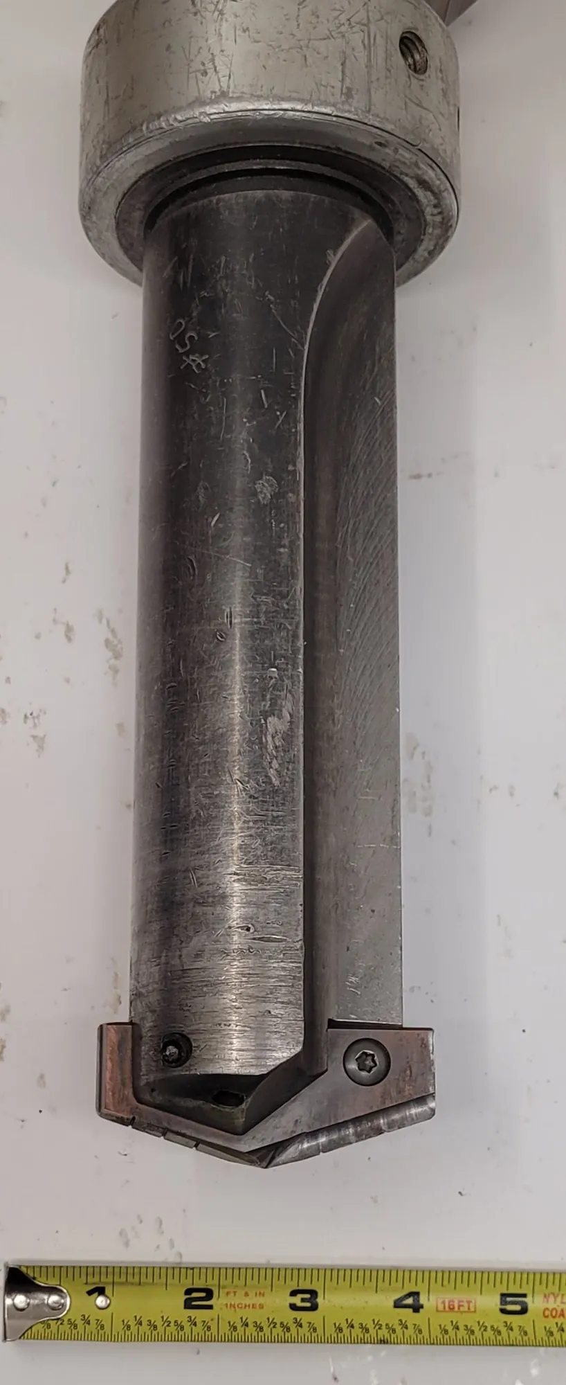 Allied Machine & Engineering #22050S-005I, straight flute insert spade drill, 5MT shank, 2.456" - 3.5079" - Image 8