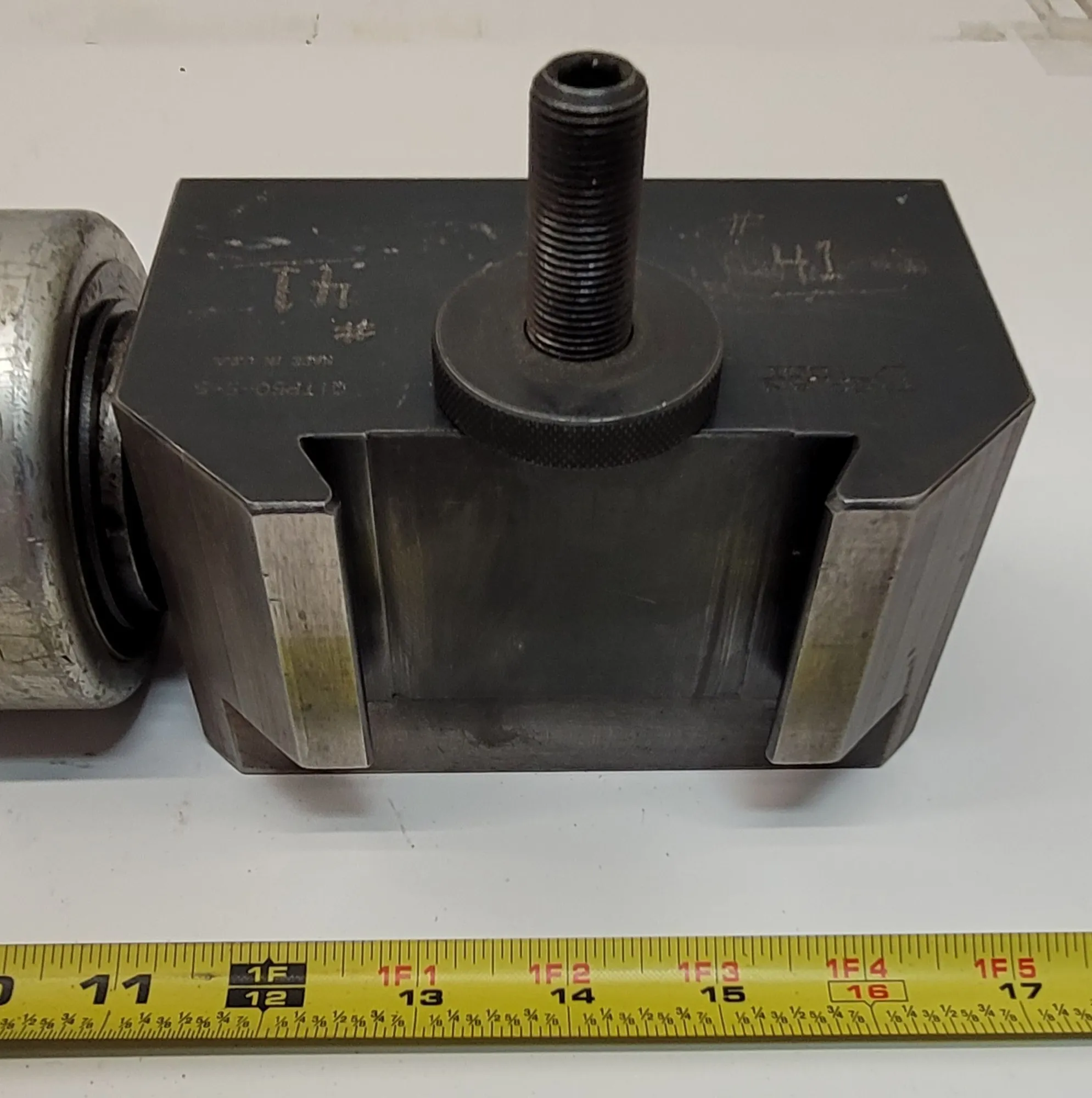 Allied Machine & Engineering #22050S-005I, straight flute insert spade drill, 5MT shank, 2.456" - 3.5079" - Image 10