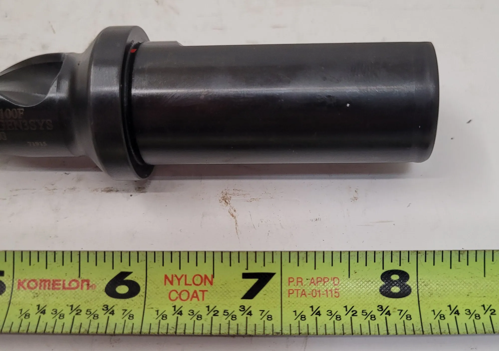 Allied Machine & Engineering #60522H-100F, indexable spade drill, 5XD, flanged shank, thru coolant - Image 5