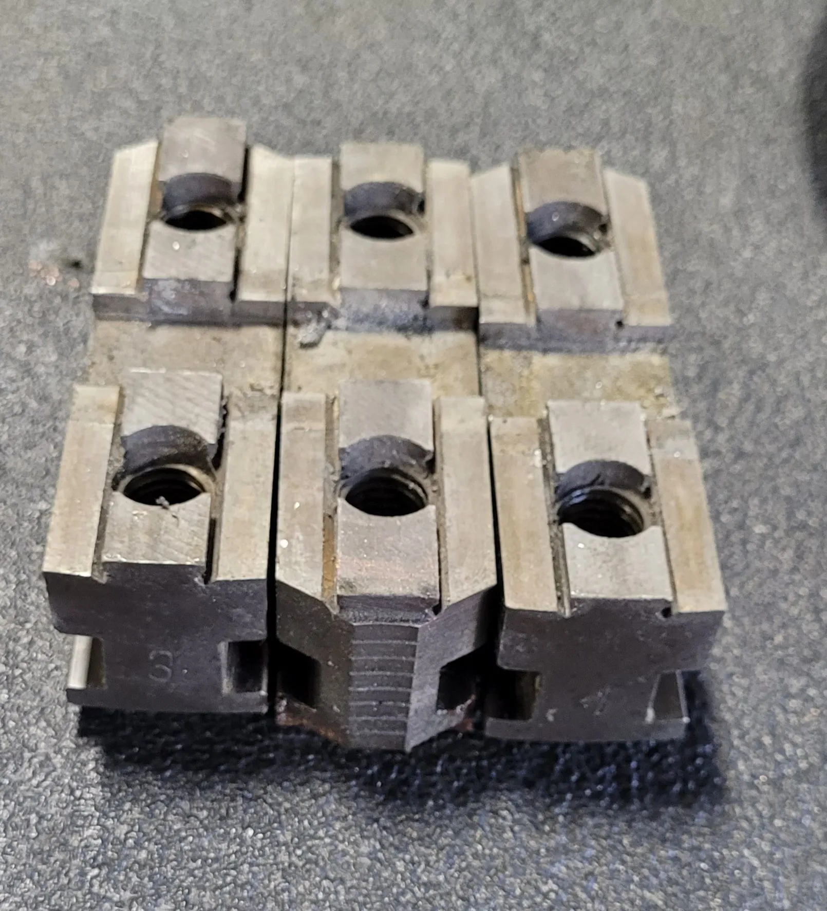 10" Bison, 3-jaw lathe chuck, D1-6 mount - Image 6