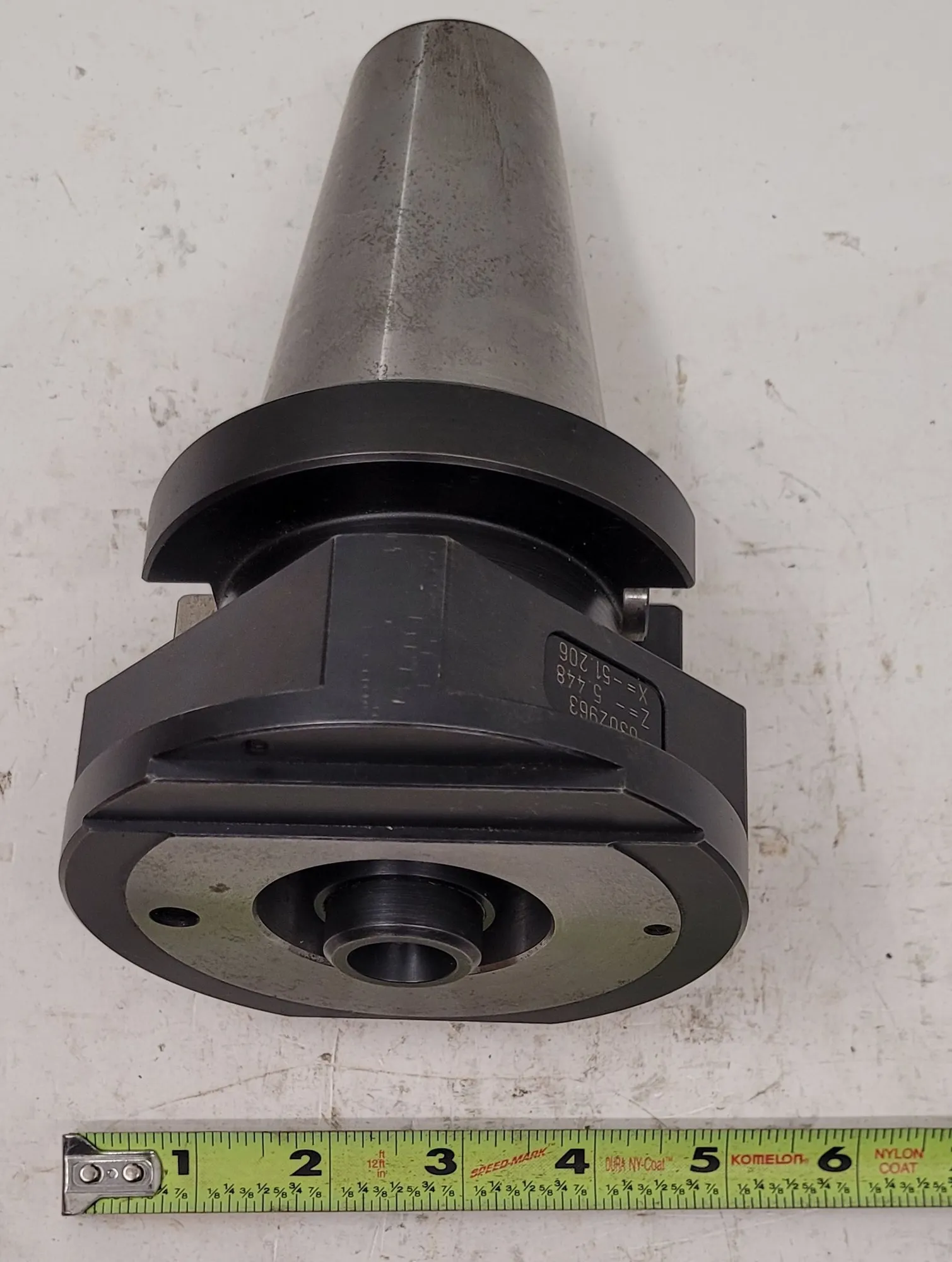 Caterpillar 50 tool holder, 4.40" diameter, 1" outer bore, .55" inner bore, 3" projection - Image 2