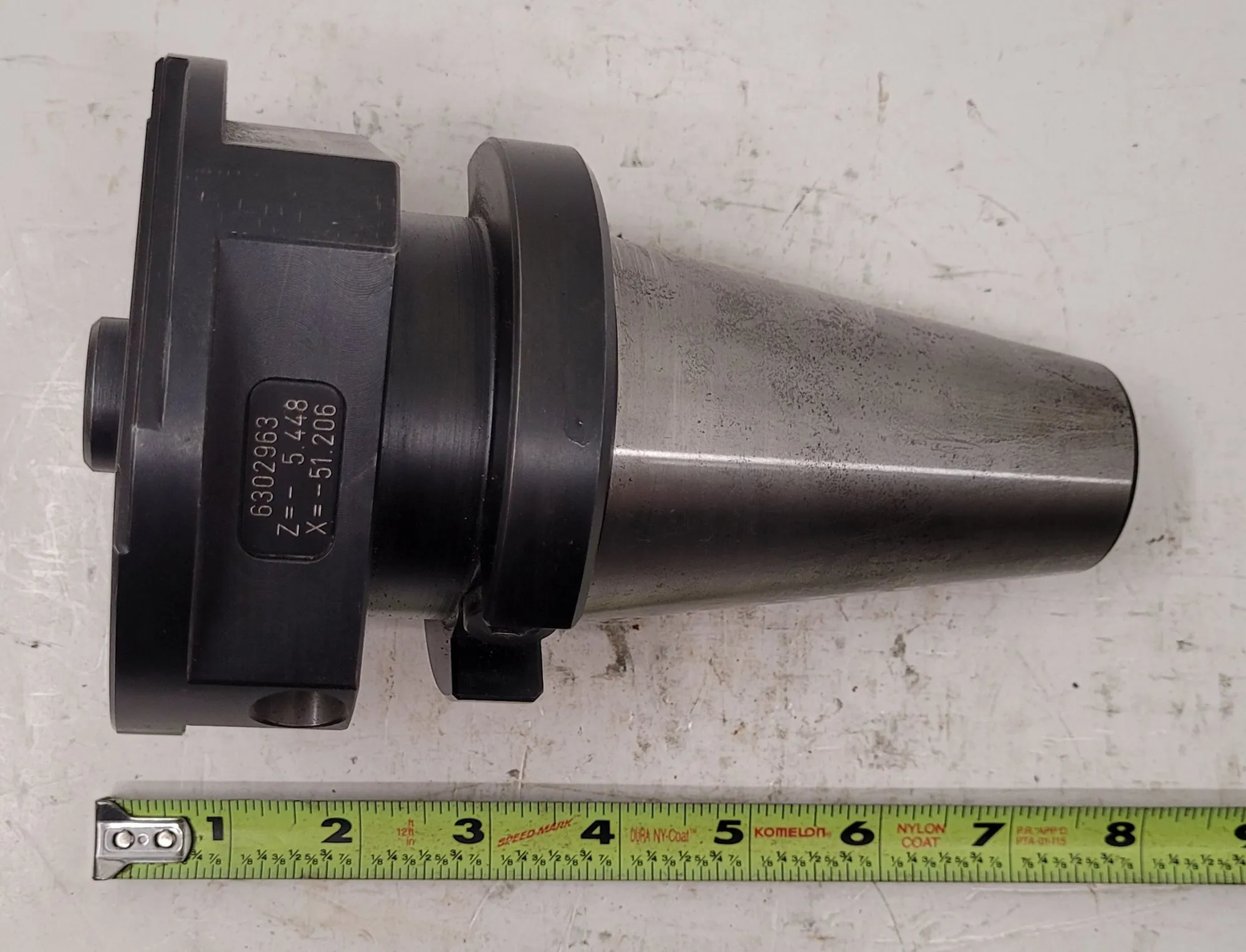 Caterpillar 50 tool holder, 4.40" diameter, 1" outer bore, .55" inner bore, 3" projection - Image 6