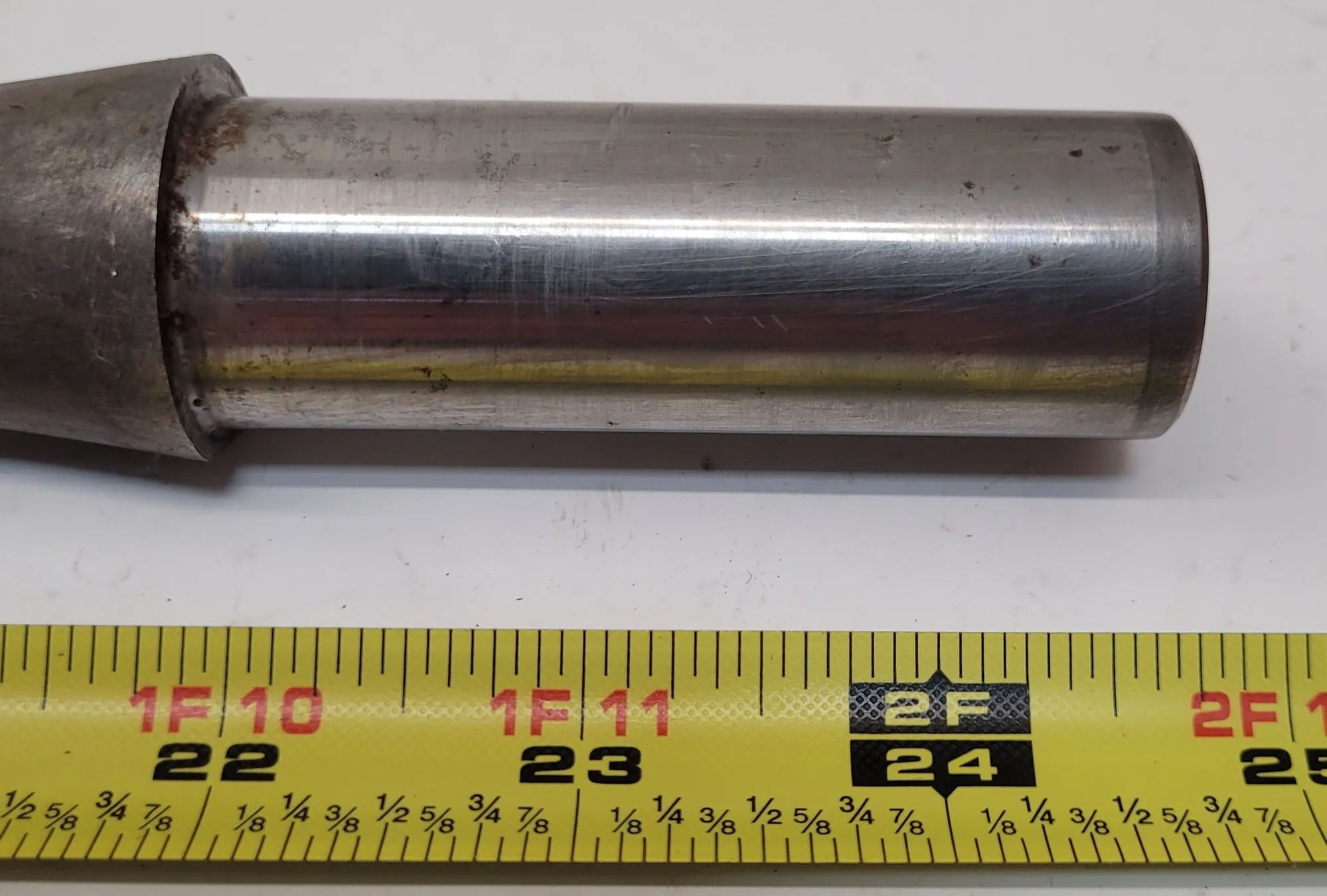 CJT, straight flute drill, 1.05" diameter, 24-7/8" OAL, 1" straight shank - Image 2