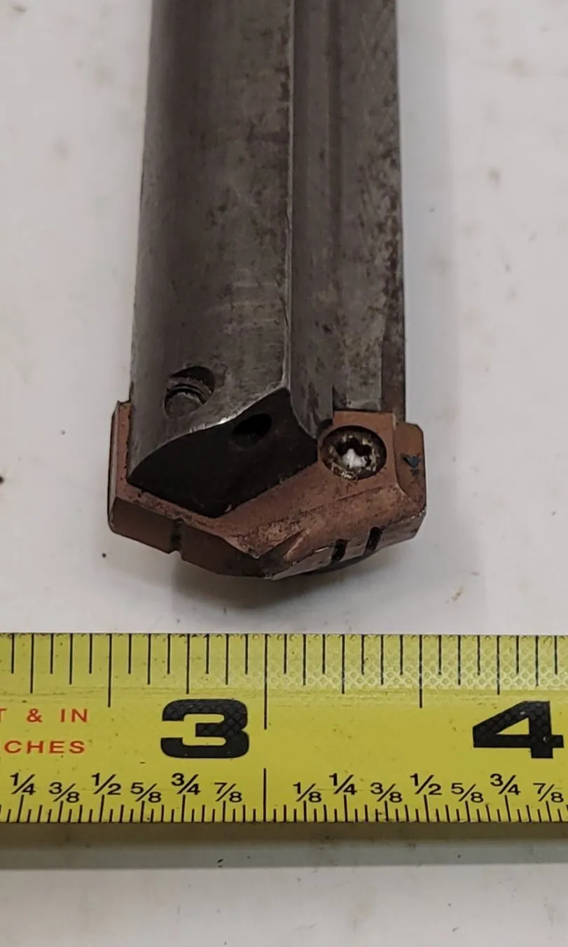 CJT, straight flute drill, 1.05" diameter, 24-7/8" OAL, 1" straight shank - Image 9