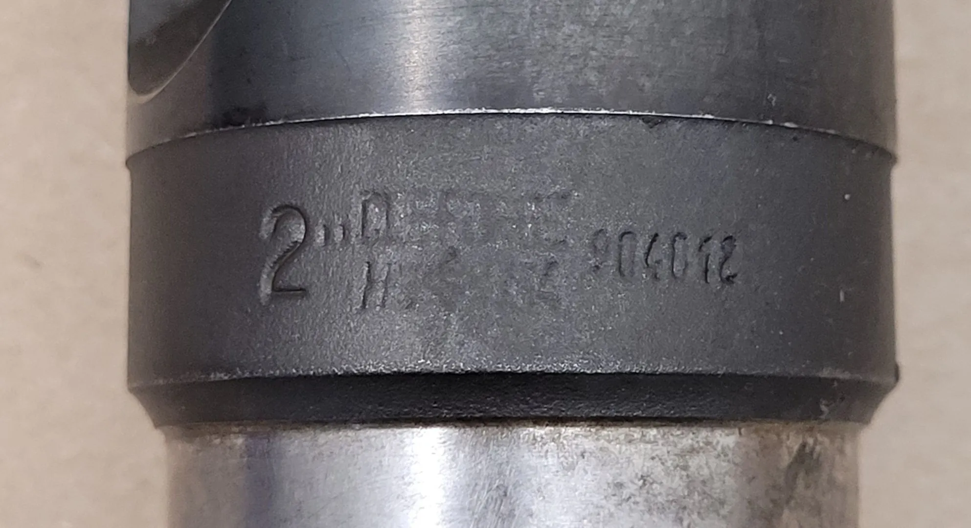 Cle-Forge #904612, 2" twist drill, 5MT taper shank, 17.5" OAL, 10" flute length, 2 flutes - Image 4