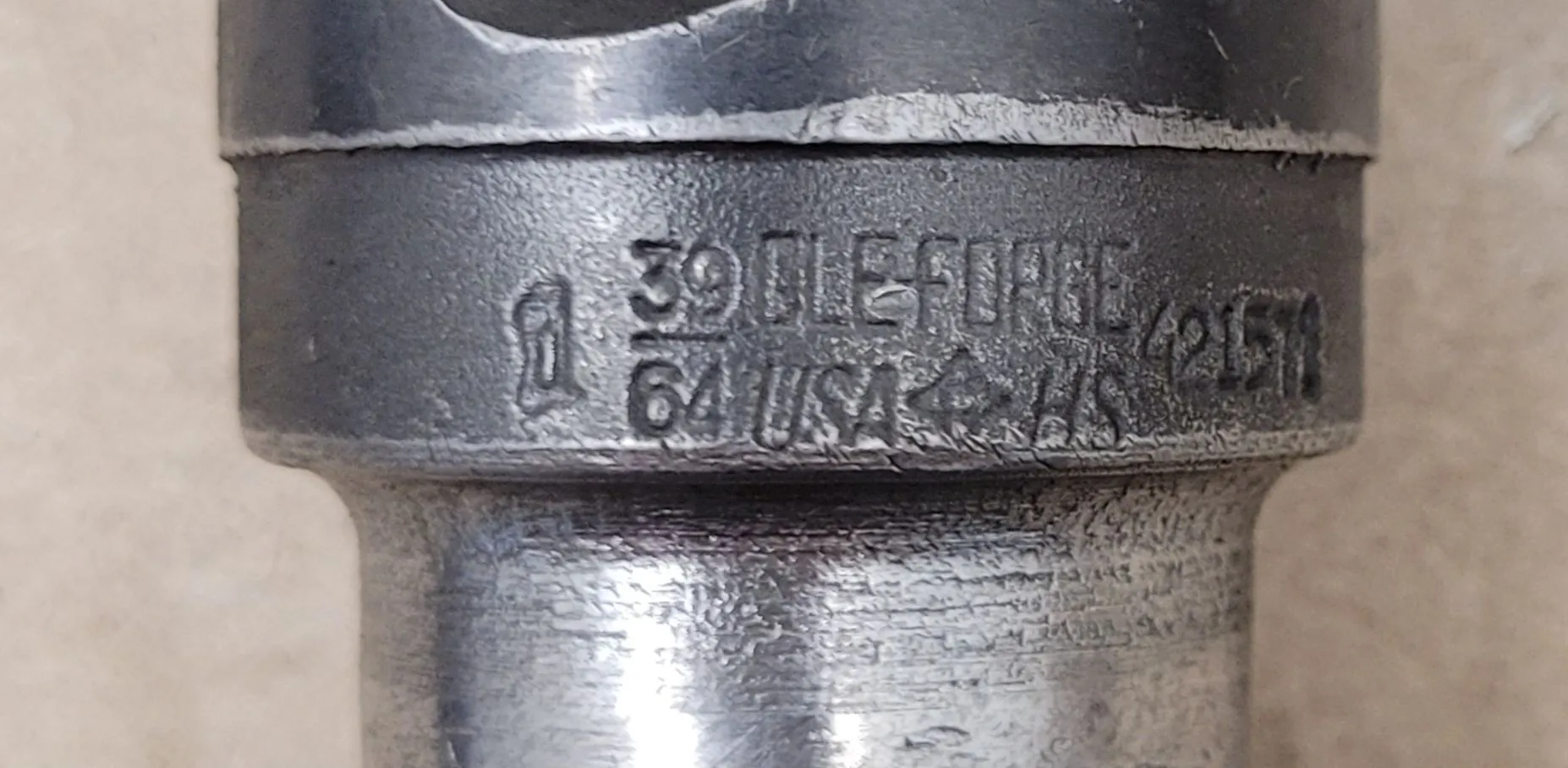 Cle-Forge, 1-39/64" HSS twist drill, 4MT taper shank, 11" OAL, 5" flute length - Image 7