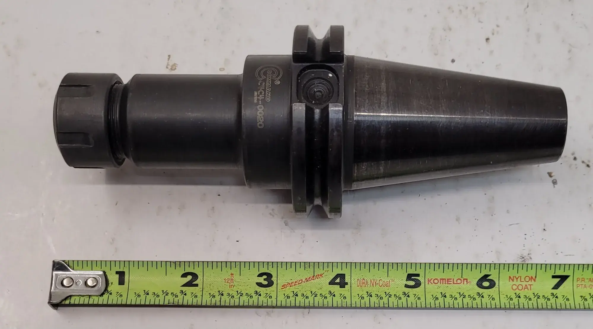 Command, CAT 40 ER20 collet chucks, LOT of 4, 4" projection - Image 7