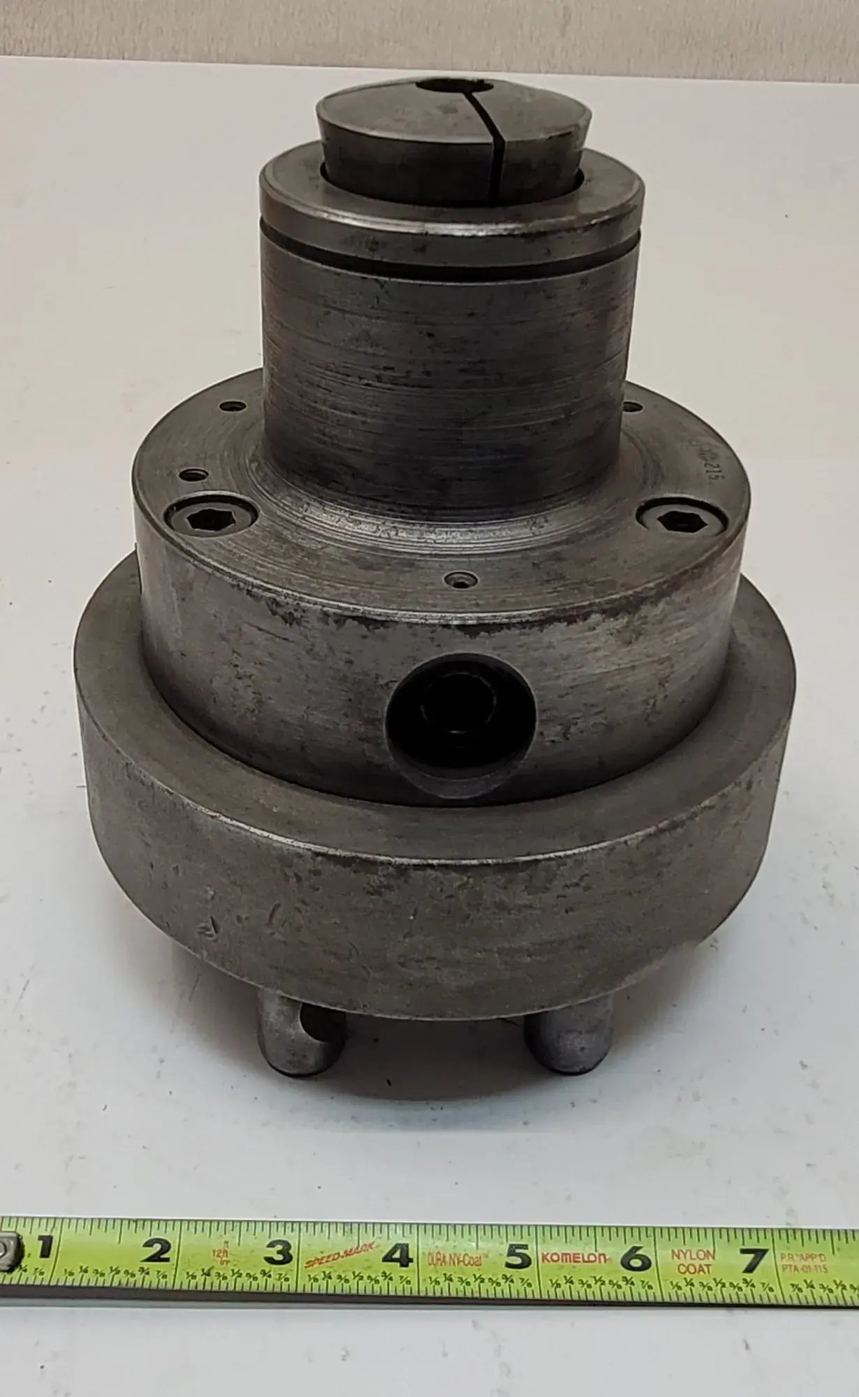 Cushman #215, collet chuck, D1-6 camlock mount - Image 3
