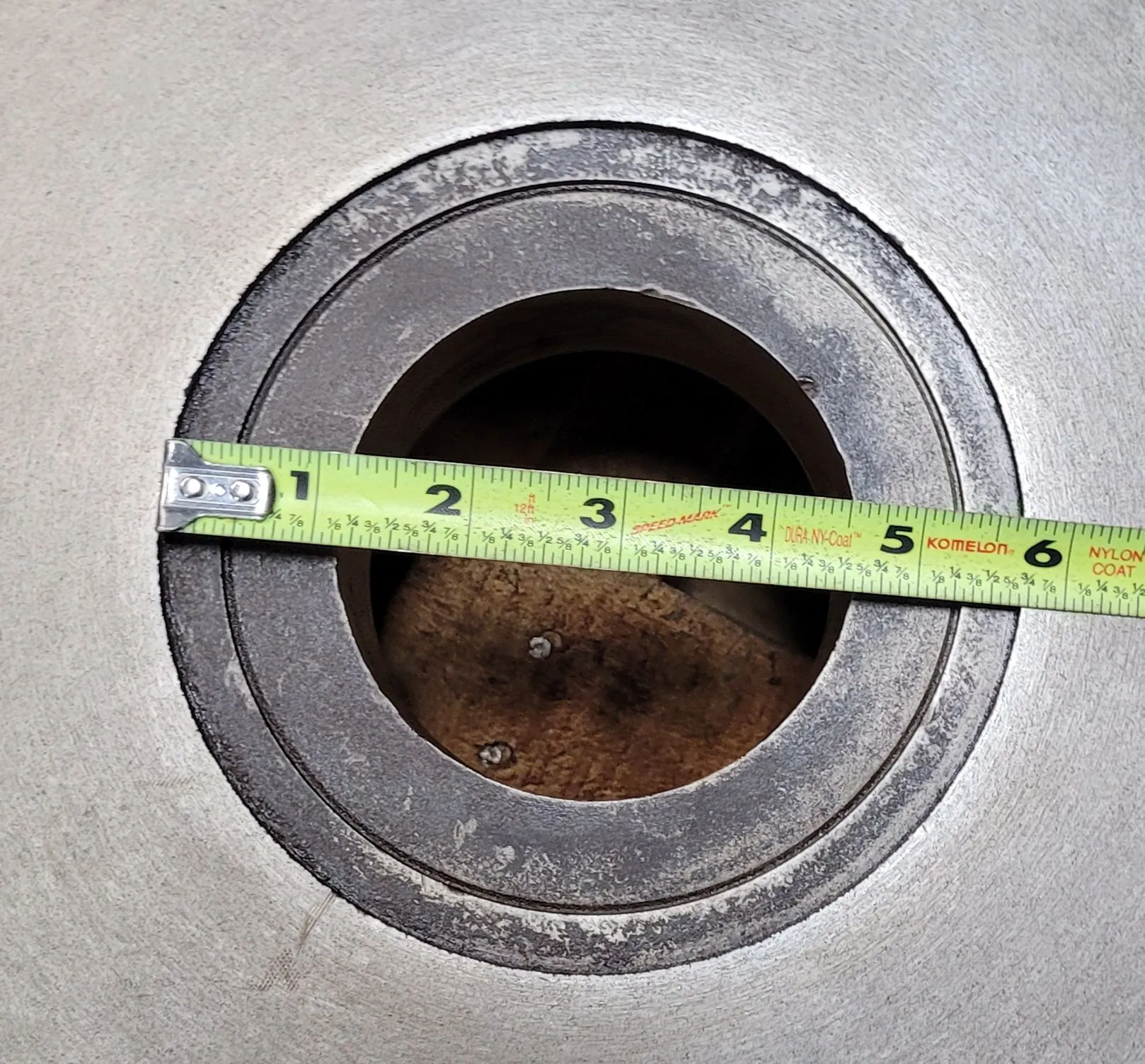 24" lathe face plate, D1-8 mount, 3 pins, 3-1/2" thru hole - Image 7