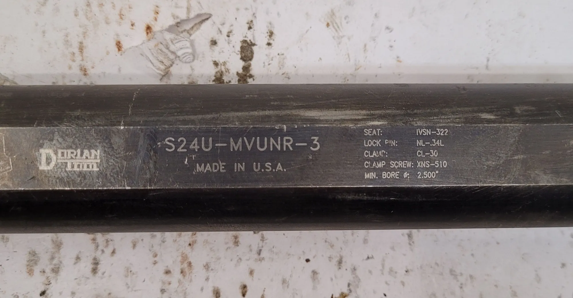 Dorian #S24U-MVUNR-3, boring bar - Image 4