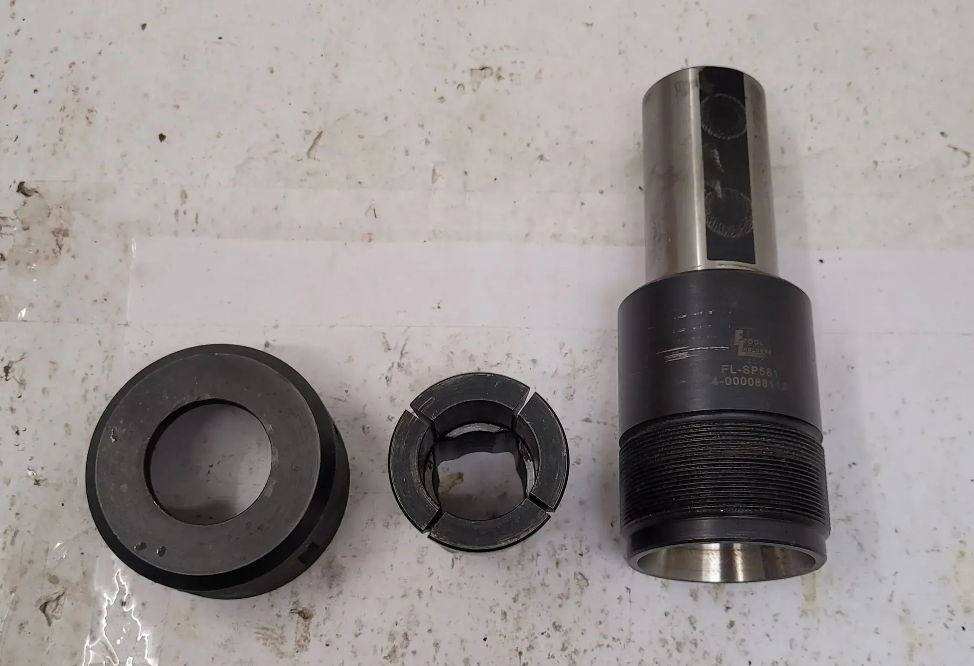 FL Tools #FL-SP581, collet chuck, 1.5" straight shank - Image 3