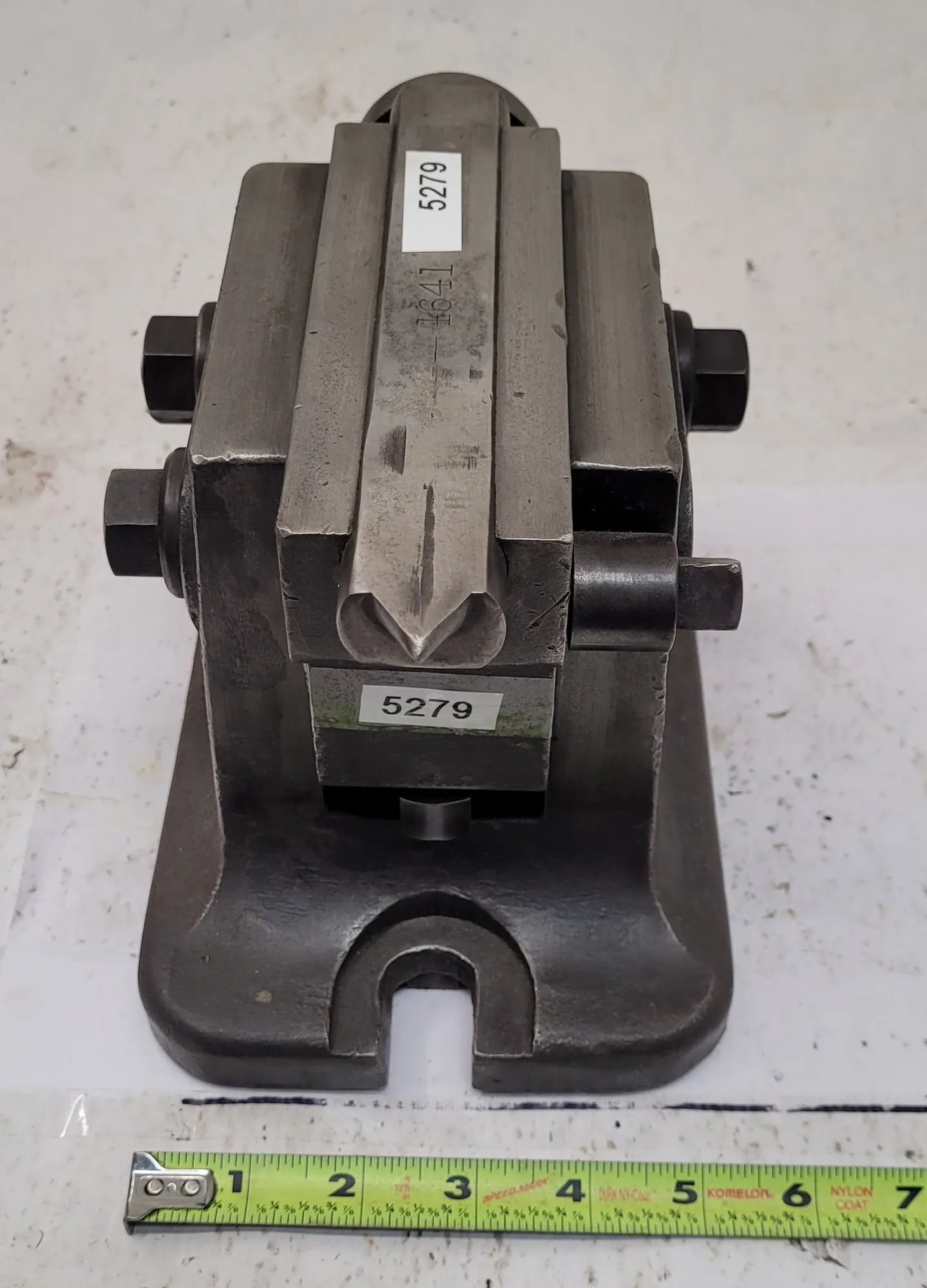 Fritz Werner, adjustable tailstock, 6-3/8" tall x 7.5" long x 5.5" wide - Image 5