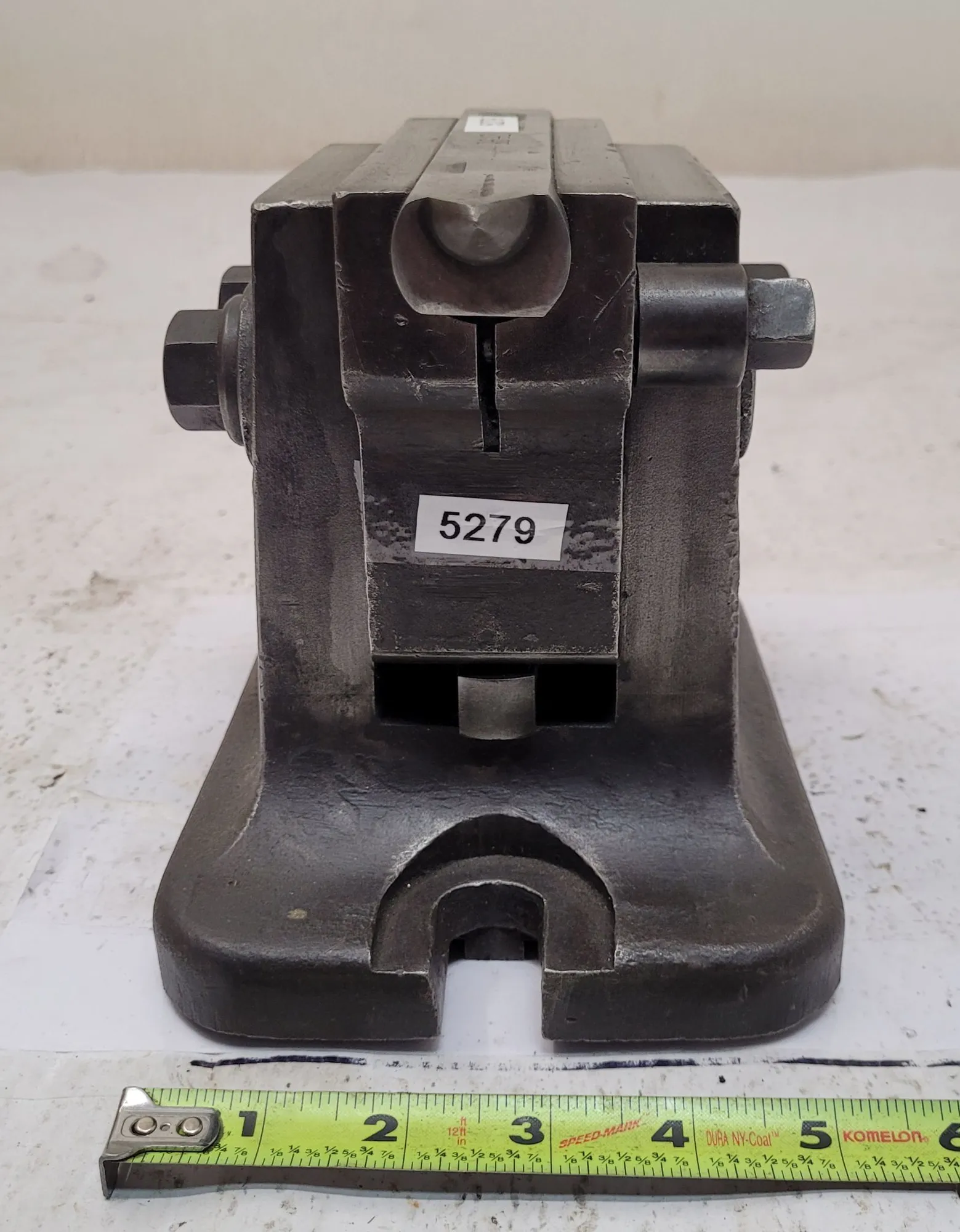 Fritz Werner, adjustable tailstock, 6-3/8" tall x 7.5" long x 5.5" wide - Image 6