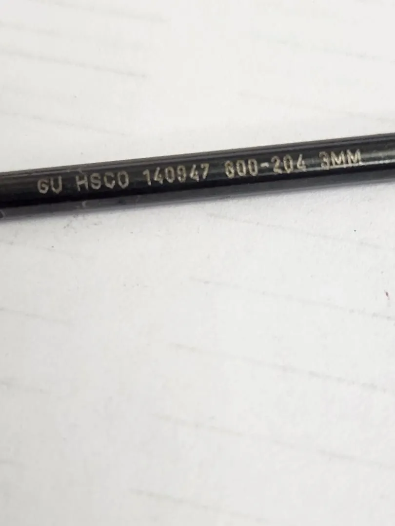 Guhring #800-204, 3 mm HSCO drills, LOT of 15 - Image 2