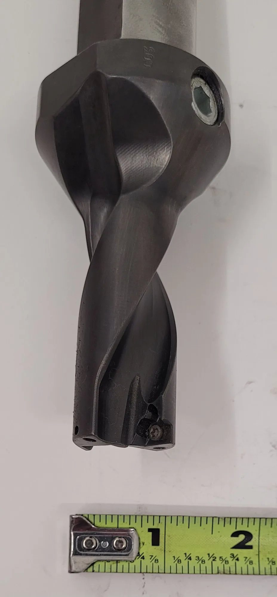 Iscar #DZ1000-2250-125-2.5, indexable insert drill, 1" diameter, coolant thru - Image 2