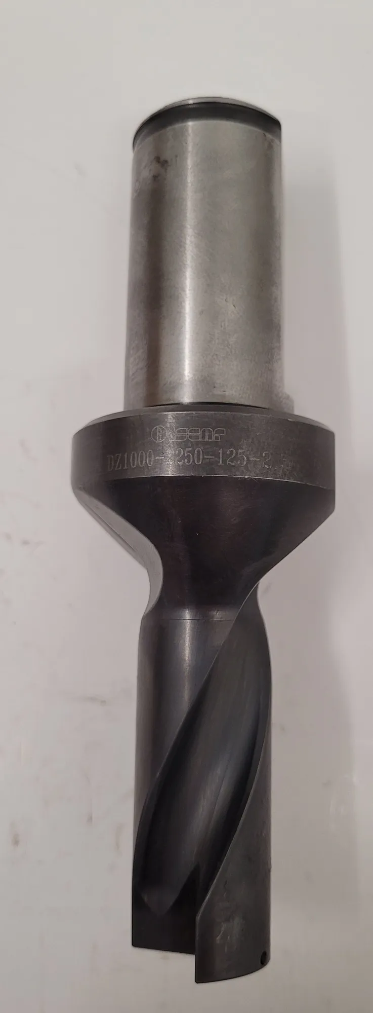 Iscar #DZ1000-2250-125-2.5, indexable insert drill, 1" diameter, coolant thru - Image 4