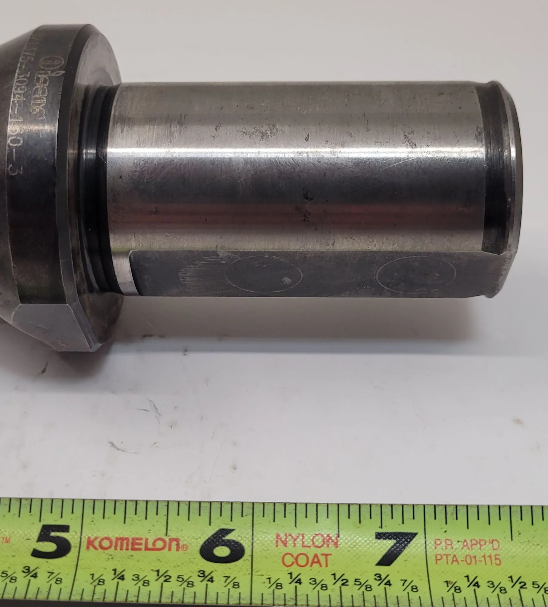 Iscar #DZ1375-3094-150-3, indexable insert drill, 1.375" diameter, 3.09" depth, straight shank, 2 flutes - Image 2