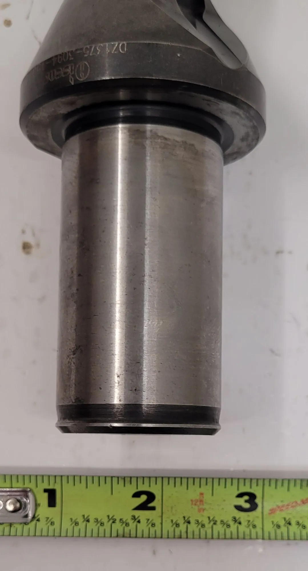 Iscar #DZ1375-3094-150-3, indexable insert drill, 1.375" diameter, 3.09" depth, straight shank, 2 flutes - Image 3