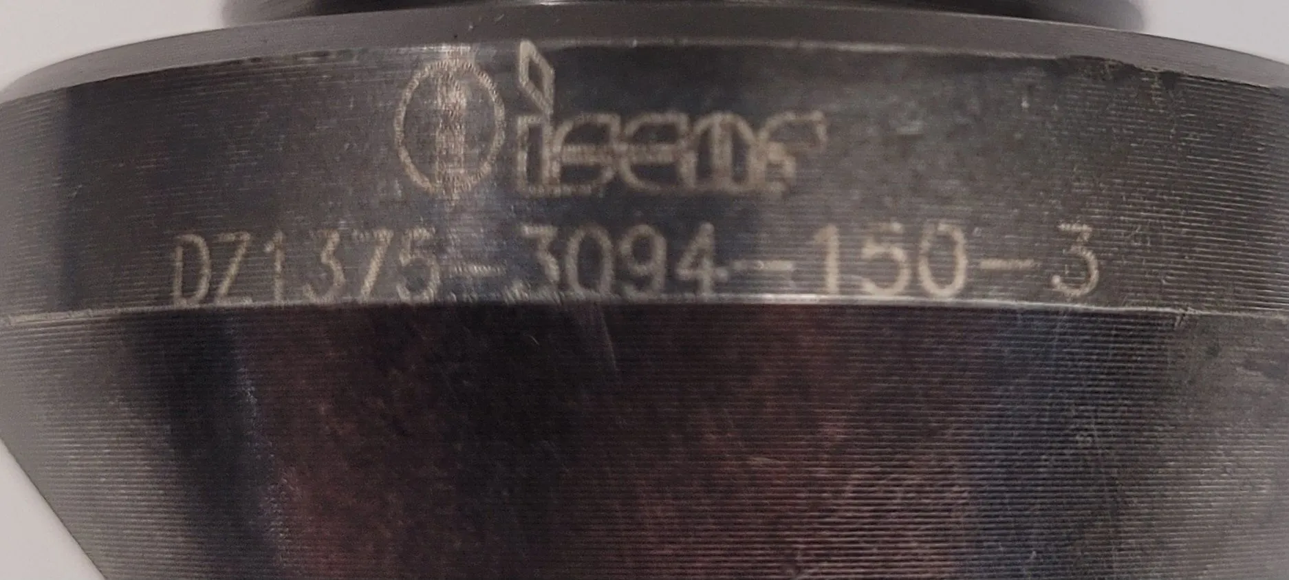 Iscar #DZ1375-3094-150-3, indexable insert drill, 1.375" diameter, 3.09" depth, straight shank, 2 flutes - Image 4