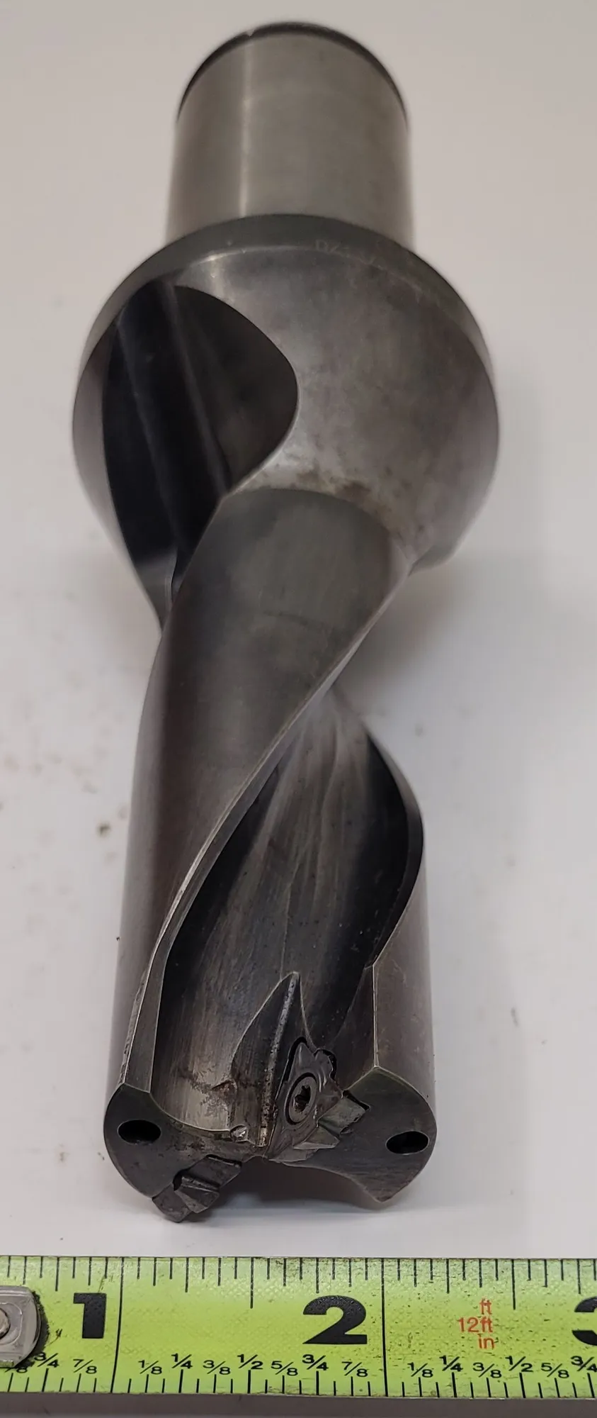 Iscar #DZ1375-3094-150-3, indexable insert drill, 1.375" diameter, 3.09" depth, straight shank, 2 flutes - Image 5