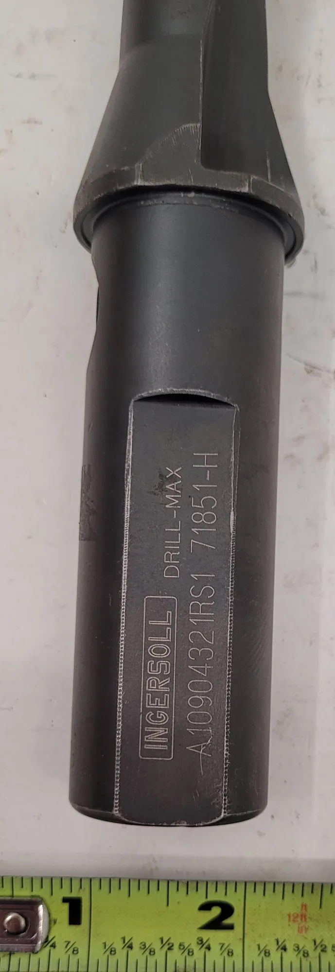 Ingersoll #A10904321RS1, carbide insert drill, 1-1/16" cut diameter, 1-1/4" shank, coolant thru - Image 5