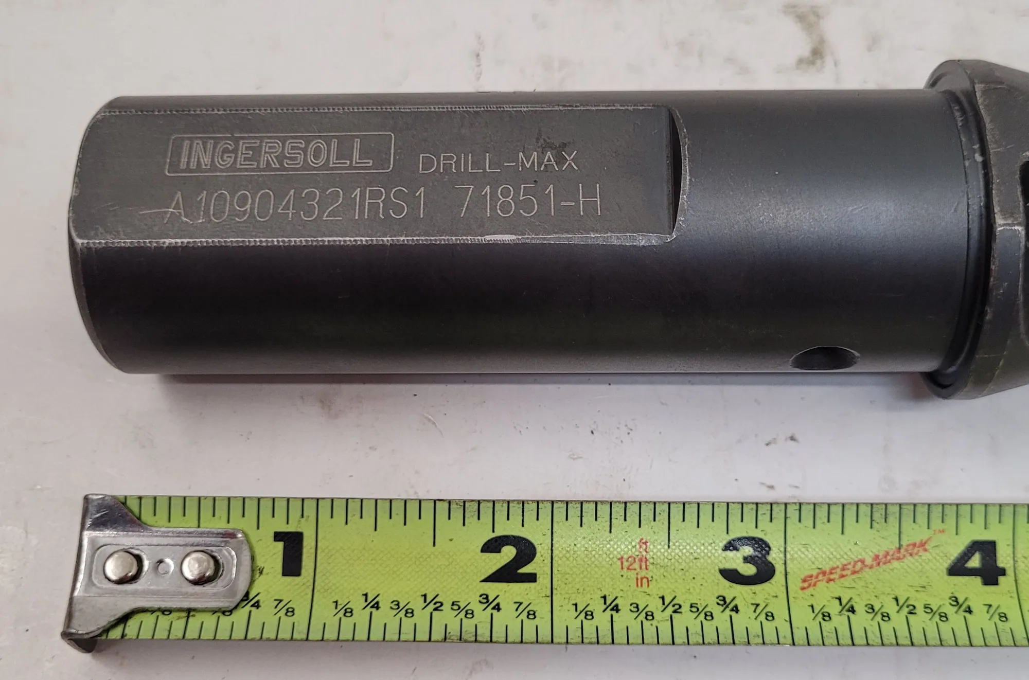Ingersoll #A10904321RS1, carbide insert drill, 1-1/16" cut diameter, 1-1/4" shank, coolant thru - Image 8