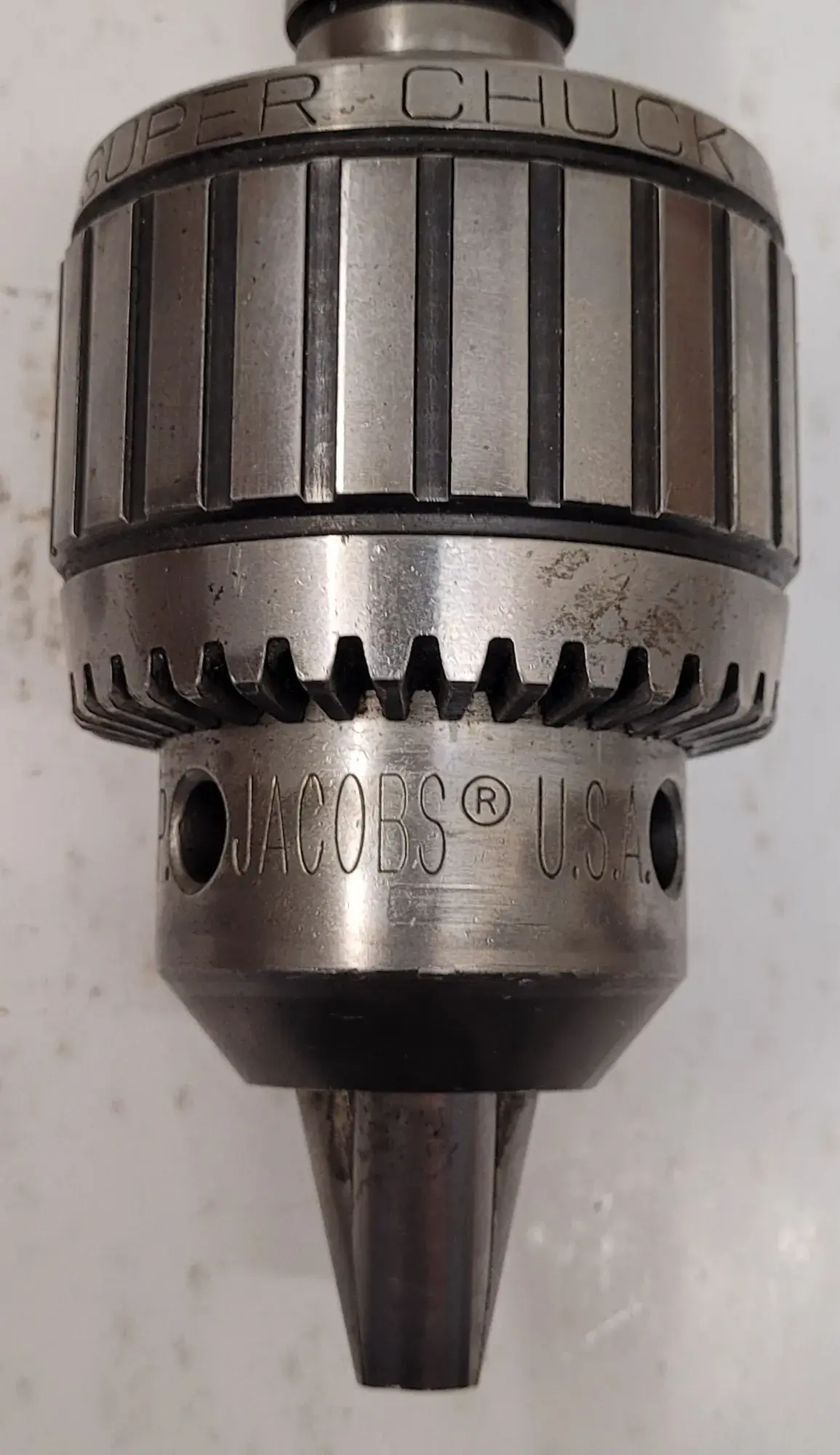 Jacobs #18N, ball bearing super chuck, 1/8" - 3/4" capacity, w/4MT arbor (3 available) - Image 4