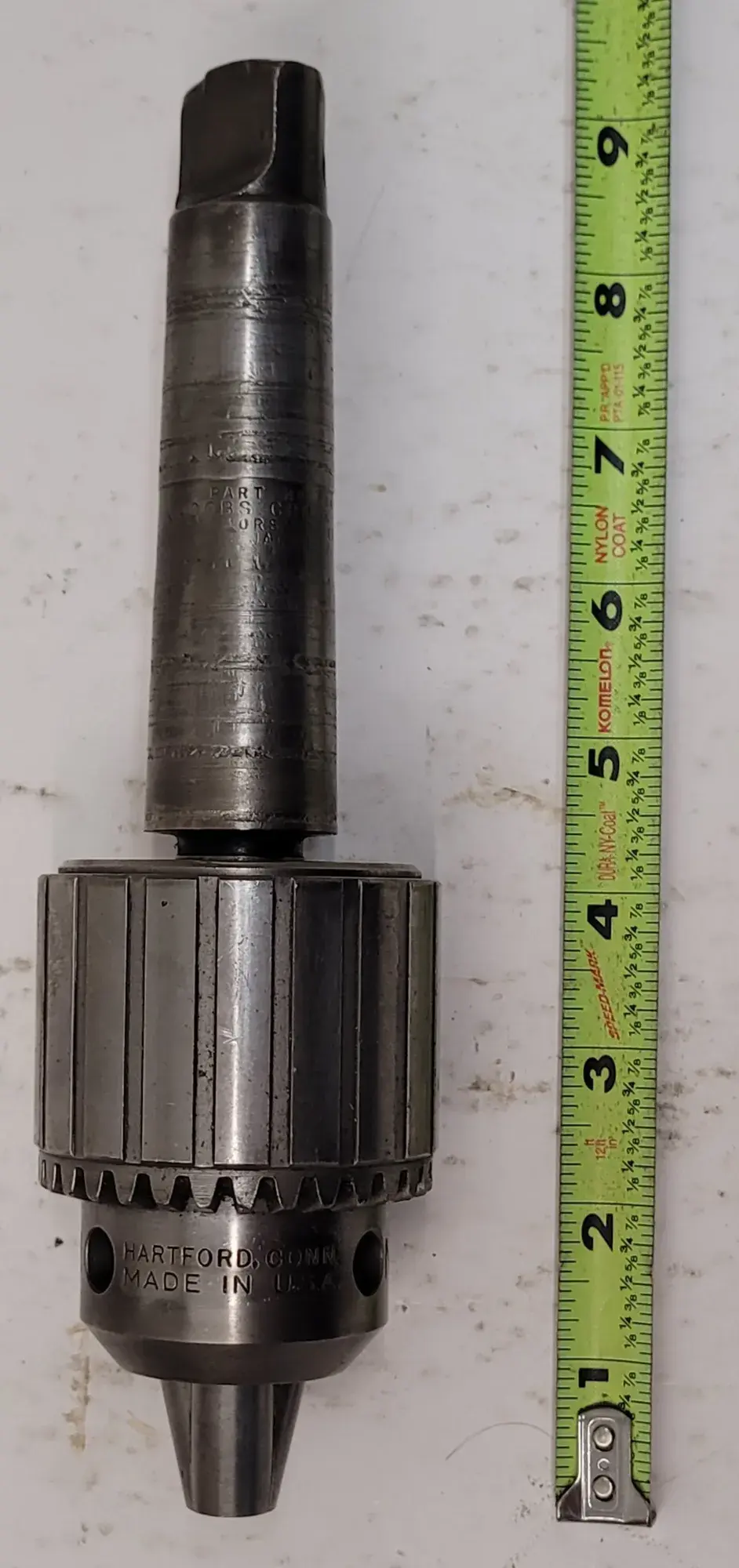 Jacobs #36, ball bearing drill chuck, 3/16" - 3/4" capacity, w/4MT arbor (2 available) - Image 1