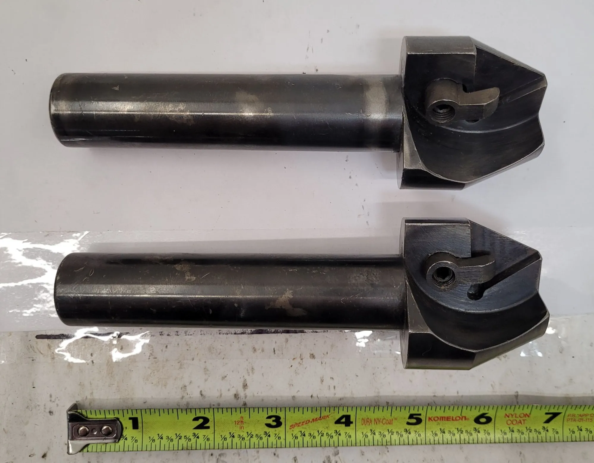 K Tool #A-5807-1, indexable carbide countersink, 1" shank, 6.25" OAL - Image 2