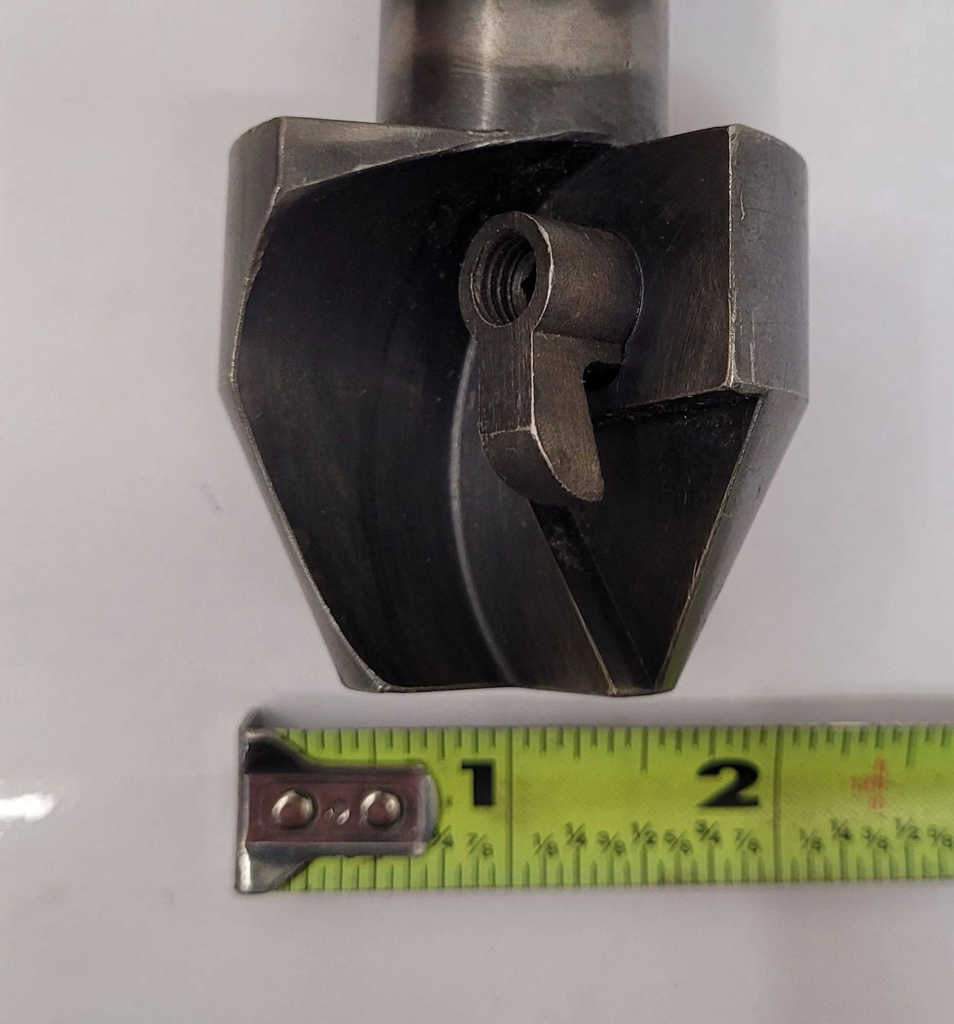 K Tool #A-5807-1, indexable carbide countersink, 1" shank, 6.25" OAL - Image 3