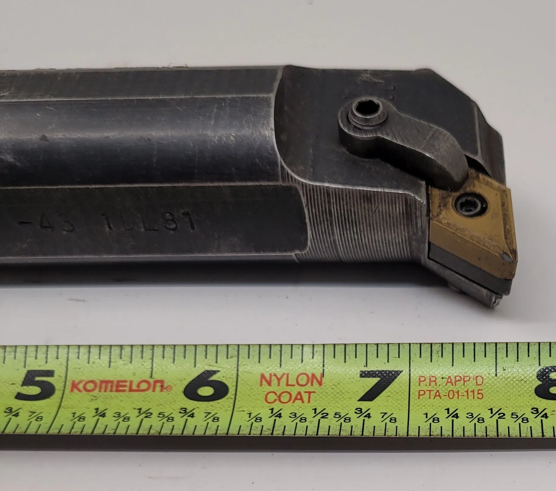 Kennametal #BL-3610, indexable insert boring bar, 1.25" shank - Image 3