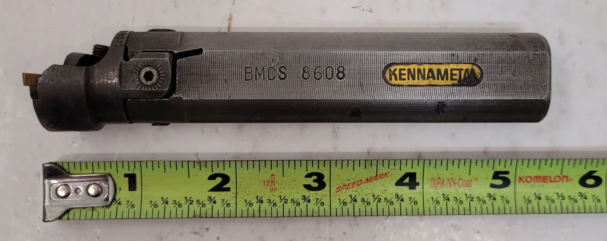 Kennametal #BMCS-8608, boring bar, 1.0" shank/head diameter, 5.25" OAL - Image 3