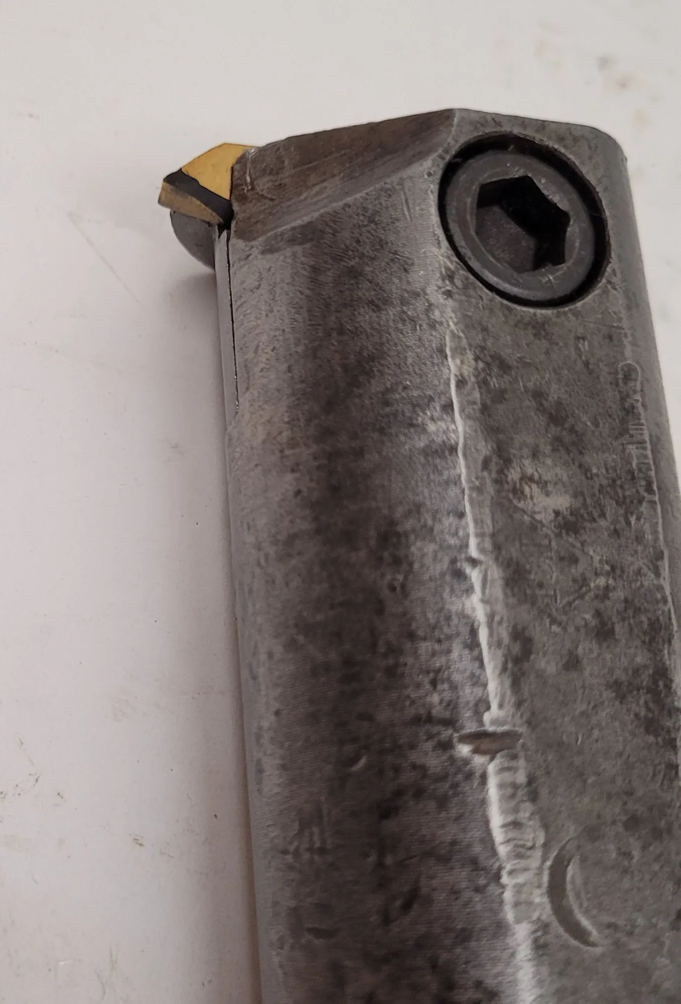 Kennametal, boring bar, 1.5" shank, 12" OAL, 1.68" bore head, w/threading insert head - Image 4