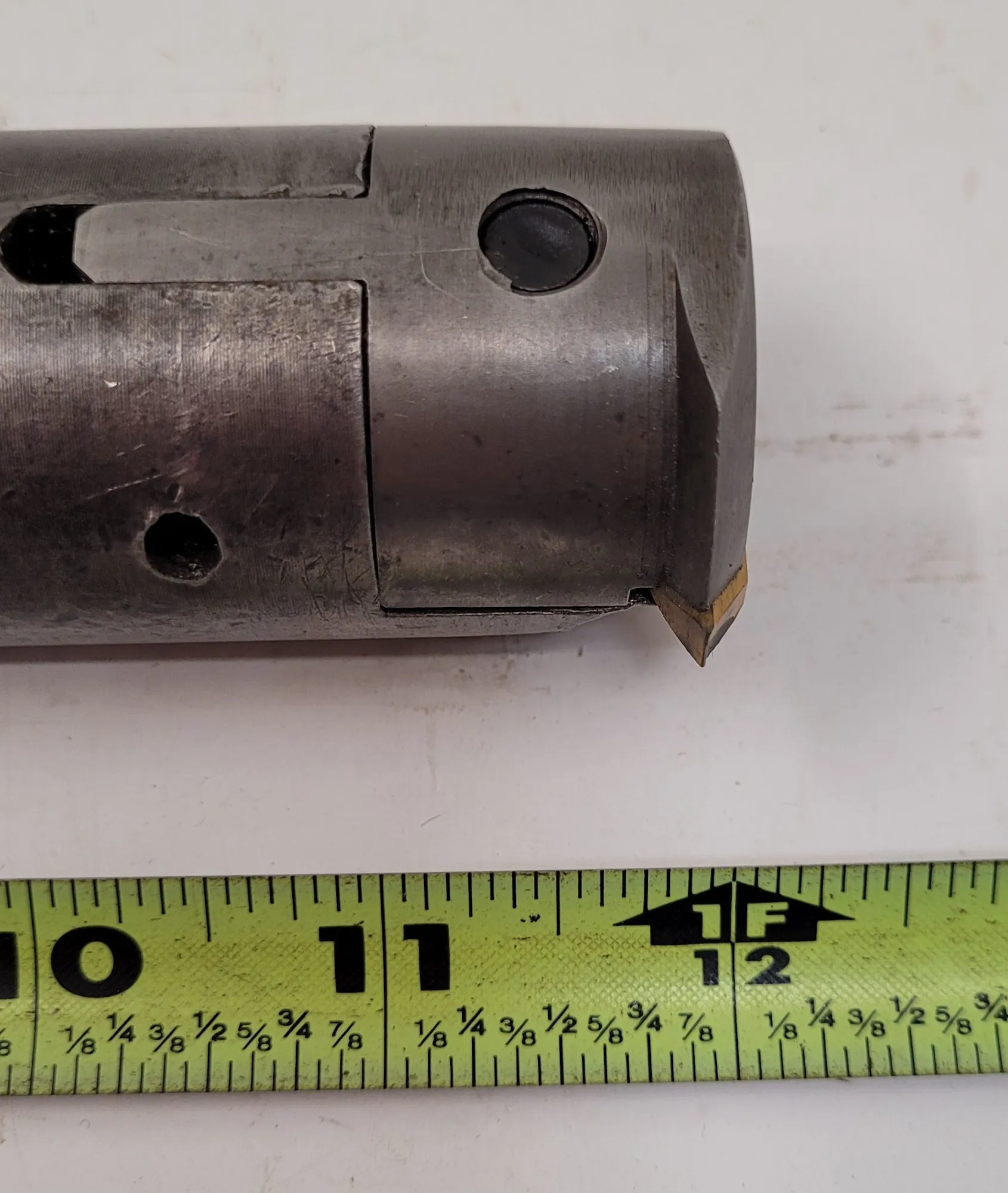Kennametal, boring bar, 1.5" shank, 12" OAL, 1.68" bore head, w/threading insert head - Image 8