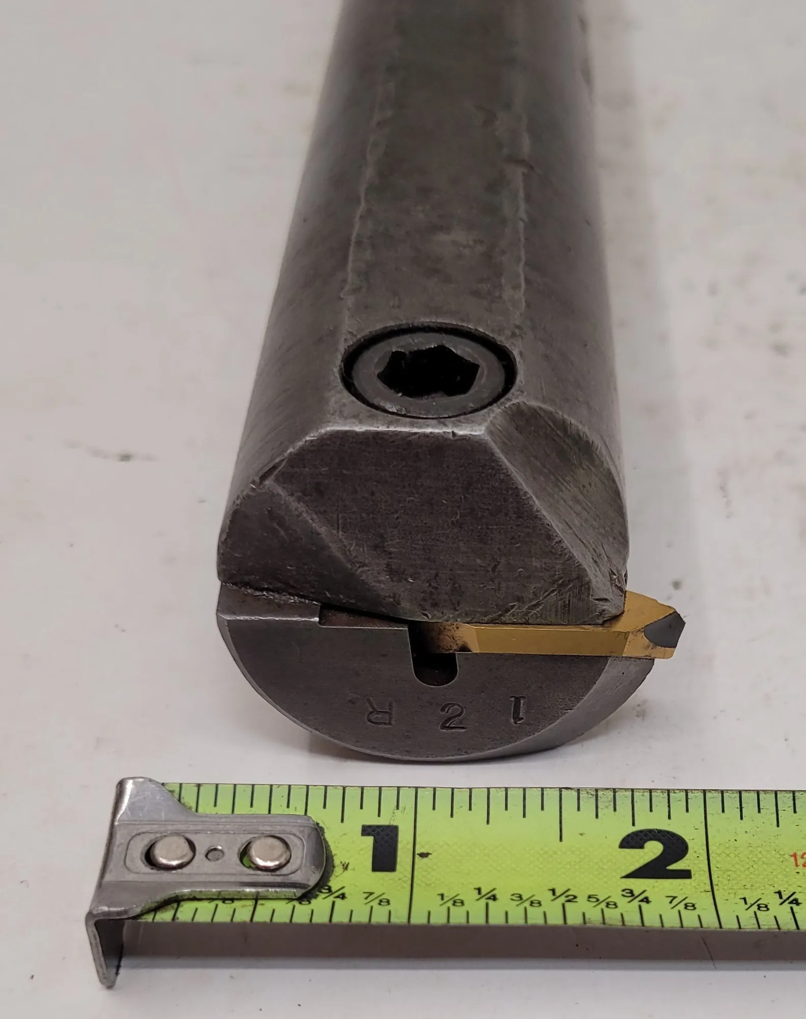 Kennametal, boring bar, 1.5" shank, 12" OAL, 1.68" bore head, w/threading insert head - Image 9