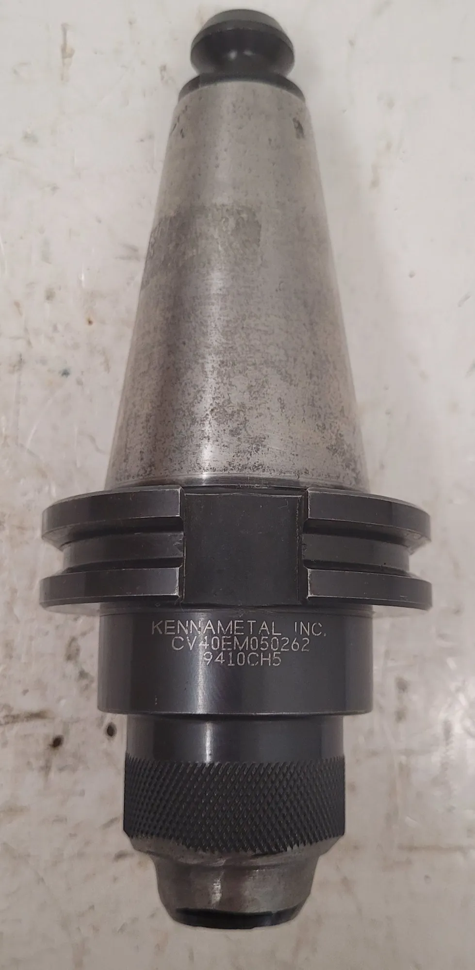Kennametal #CV40EM050262, CAT 40 end mill holder - Image 5