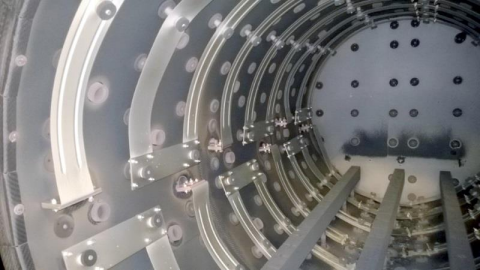 24" width x 60" D x 24" H, Abar vacuum furnace, 2250°F, electric, #V-1131 - Image 3