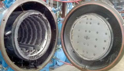24" width x 60" D x 24" H, Abar vacuum furnace, 2250°F, electric, #V-1131 - Image 5
