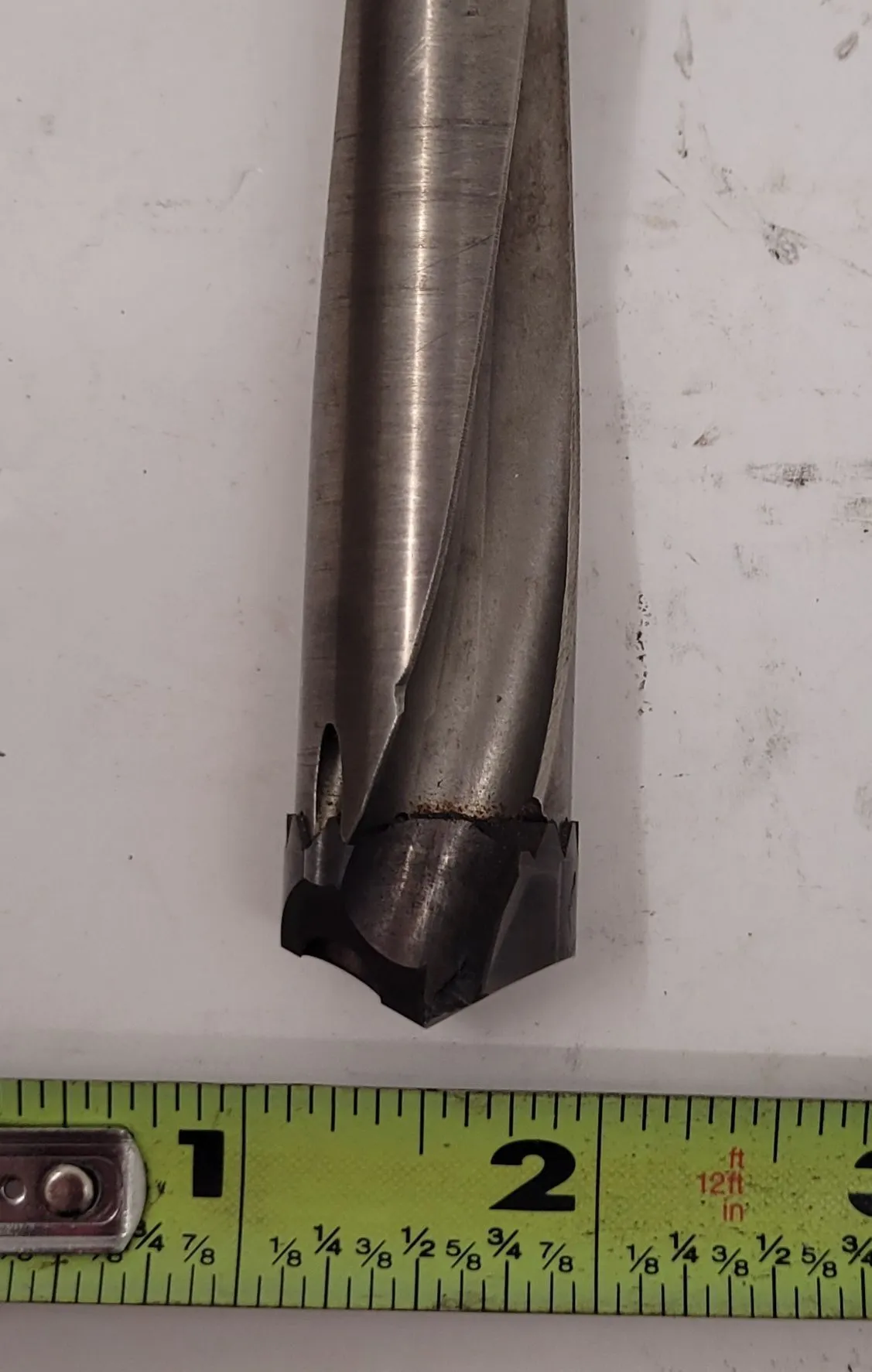 Kennametal, indexable insert drill, .82" diameter, 1" shank diameter, 7-1/2" OAL, 2 flutes, straight shank - Image 2