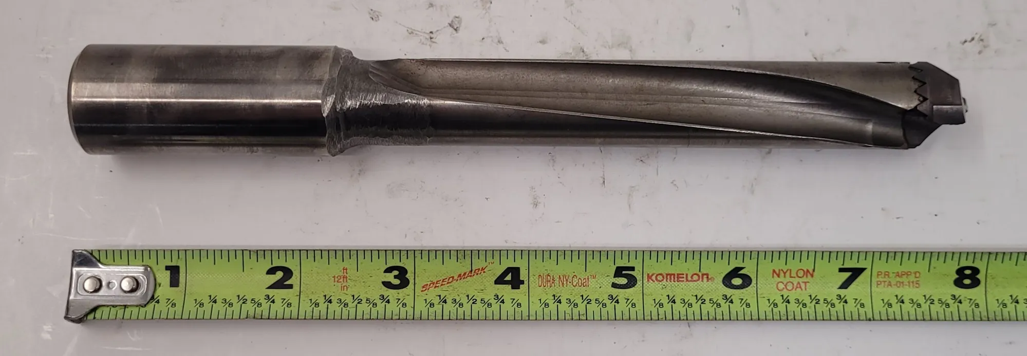 Kennametal, indexable insert drill, .82" diameter, 1" shank diameter, 7-1/2" OAL, 2 flutes, straight shank - Image 5