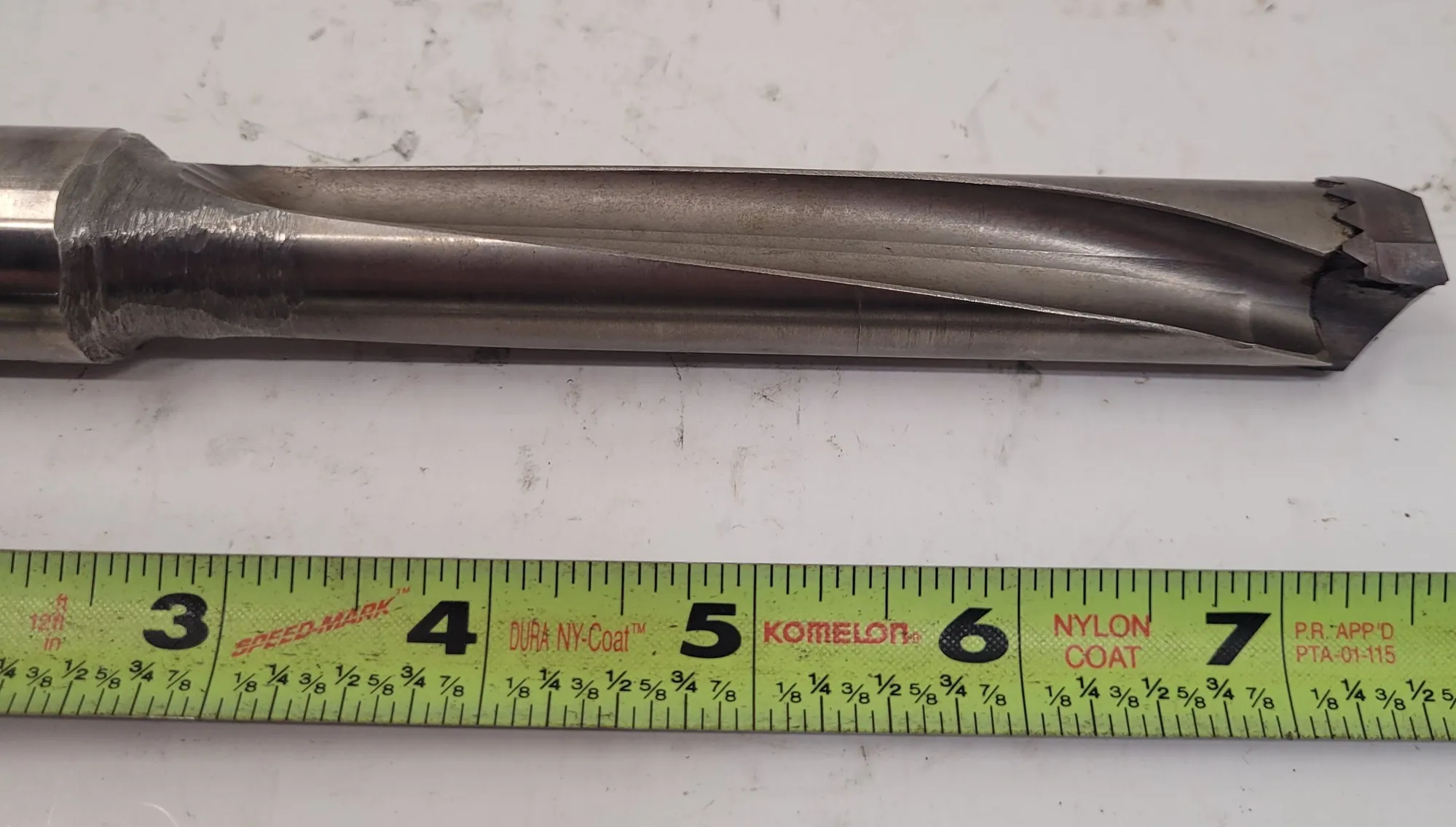 Kennametal, indexable insert drill, .82" diameter, 1" shank diameter, 7-1/2" OAL, 2 flutes, straight shank - Image 7