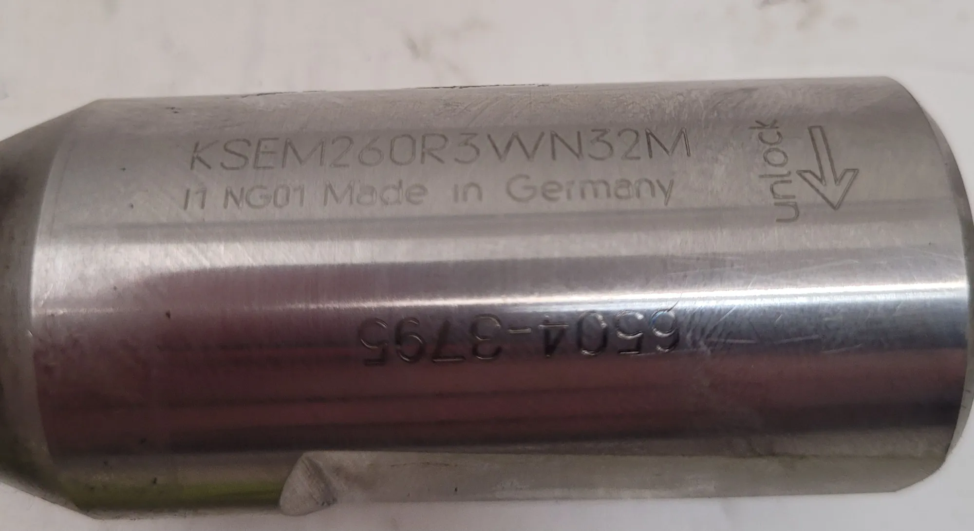 Kennametal #KSEM260R3WN32M, KSEM indexable drill, 1.0236" diameter, 3.0709" max depth - Image 2