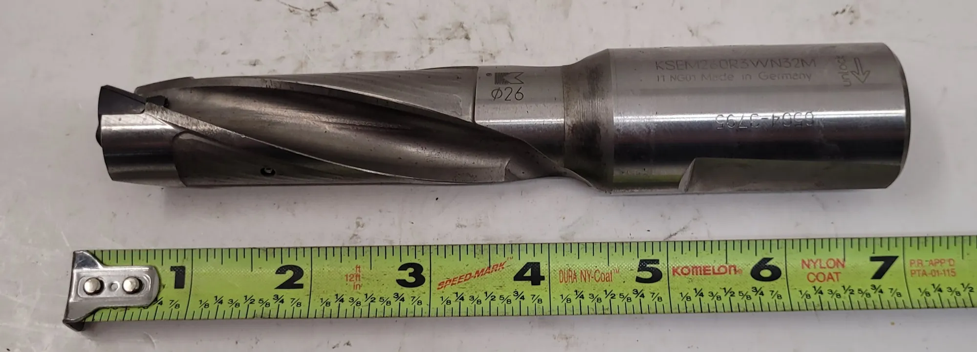 Kennametal #KSEM260R3WN32M, KSEM indexable drill, 1.0236" diameter, 3.0709" max depth - Image 7