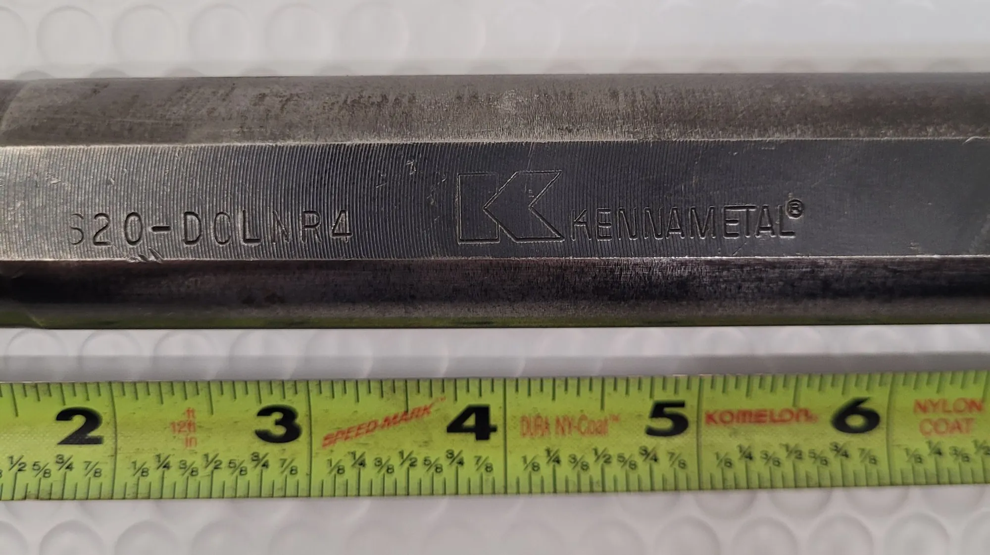 Kennametal #S20-DCCLNR4 NF1, indexable insert boring bar, 1.25" shank, 8" OAL - Image 3